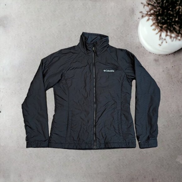 Columbia Omni-Heat Whirlibird Interchangable Black Puffer Jacket Liner SZ Small - Picture 6 of 15